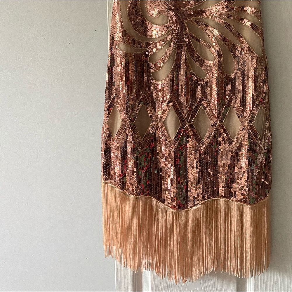 Unique vintage gatsby inspired dress - Picture 2 of 7